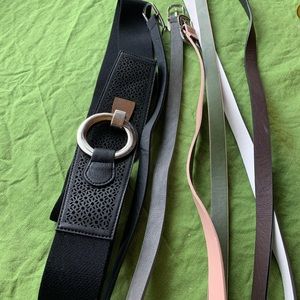 4 belts plus size 4x torrid skinny elastic